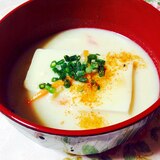 ポカポカ♪豆腐の酒粕煮